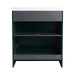 Contemporary 30' Freestanding Bathroom Vanity with White Resin Sink & Soft-Close Cabinet Doors, Dark Green Plywood Default -DTYStore