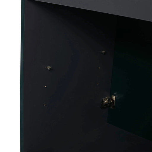 Contemporary 30' Freestanding Bathroom Vanity with White Resin Sink & Soft-Close Cabinet Doors, Dark Green Plywood Default -DTYStore