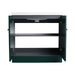 Contemporary 36' Freestanding Bathroom Vanity with White Resin Sink & Soft-Close Cabinet Doors, Dark Green Plywood Default -DTYStore