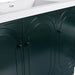 Contemporary 48' Freestanding Bathroom Vanity with Soft-Close Cabinet Doors in Dark Green Plywood,Excluding Sink Default -DTYStore