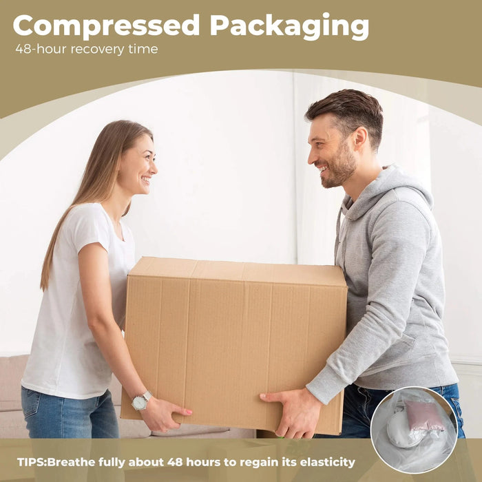 Contemporary Bean Bag Sofa Lazy Sofa Durable Comfort Lounger in Gray Chenille for Indoor & Outdoor Use Default -DTYStore