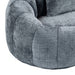 Contemporary Bean Bag Sofa Lazy Sofa Durable Comfort Lounger in Gray Chenille for Indoor & Outdoor Use Default -DTYStore