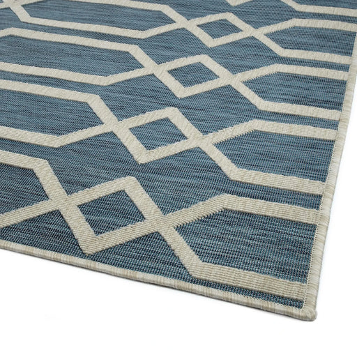 Contemporary, Transitional, Geometric, Textured, High-Low Cut & Loop 7'10' x 10' Rectangle Area Rug Default -DTYStore