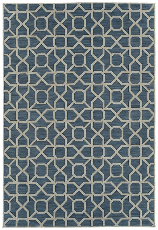 Contemporary, Transitional, Geometric, Textured, High-Low Cut & Loop 7'10' x 10' Rectangle Area Rug Default -DTYStore