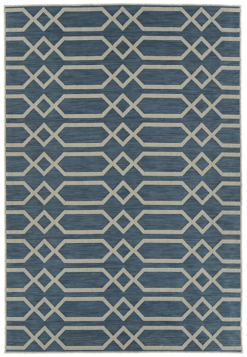 Contemporary, Transitional, Geometric, Textured, High-Low Cut & Loop 7'10' x 10' Rectangle Area Rug Default -DTYStore
