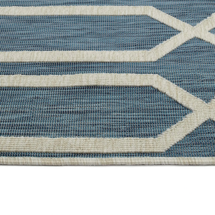 Contemporary, Transitional, Geometric, Textured, High-Low Cut & Loop 7'10' x 10' Rectangle Area Rug Default -DTYStore