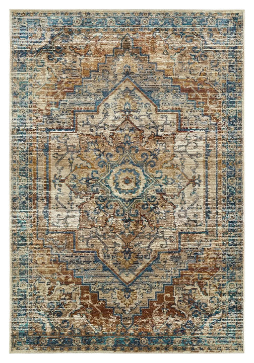 Contemporary, Transitional, Oriental, Textured, Distressed Cut Pile 7'10' x 10'10' Rectangle Area Rug Default -DTYStore