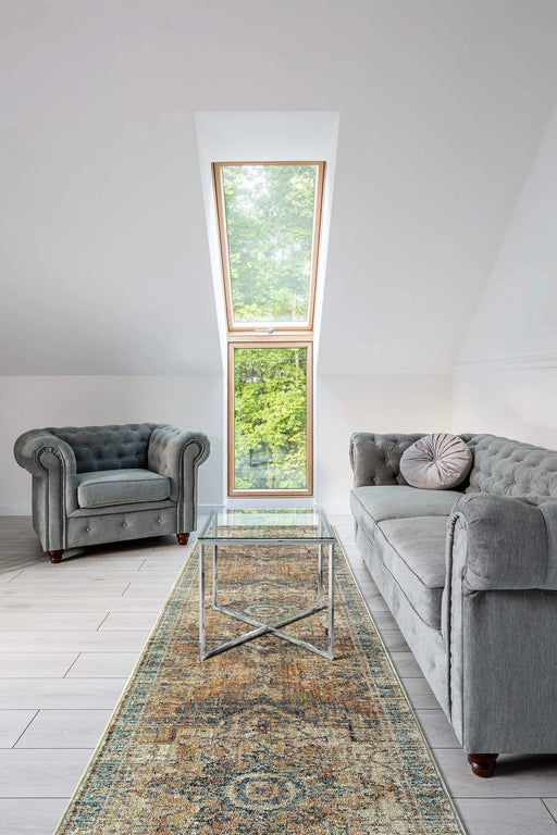 Contemporary, Transitional, Oriental, Textured, Distressed Cut Pile 7'10' x 10'10' Rectangle Area Rug Default -DTYStore