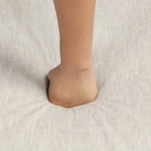 Contemporary U-shaped Sectional Sofa with Movable Storage Ottoman, White Chenille 111.8' Default -DTYStore