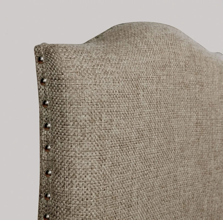 Contemporary Warm Gray Espresso 6pc Set Solidwood Dining Room Furniture Table w Leaf 4x Side Chairs Bench Default -DTYStore