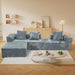 Convertible Modular Sectional Sofa Set Compression Sofa Default -DTYStore