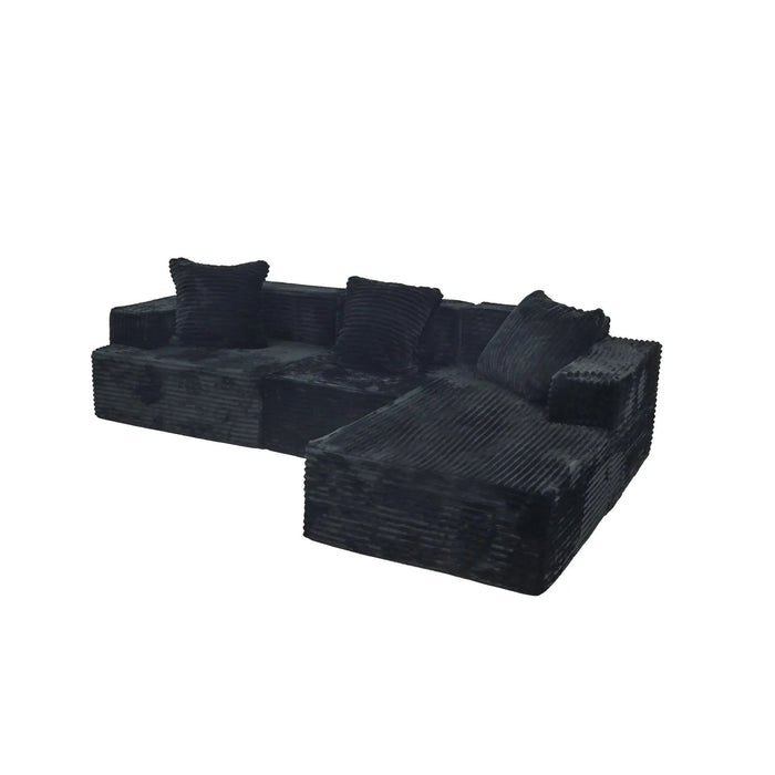 Convertible Modular Sectional Sofa Set Popular Compression Sofa Default -DTYStore