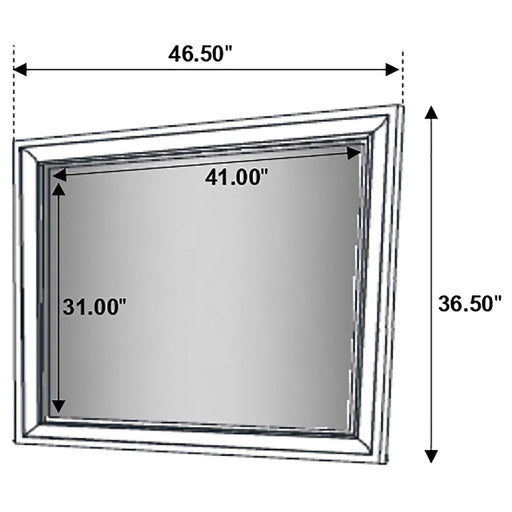 Corbin White 5-piece Queen Bedroom Set Default -DTYStore