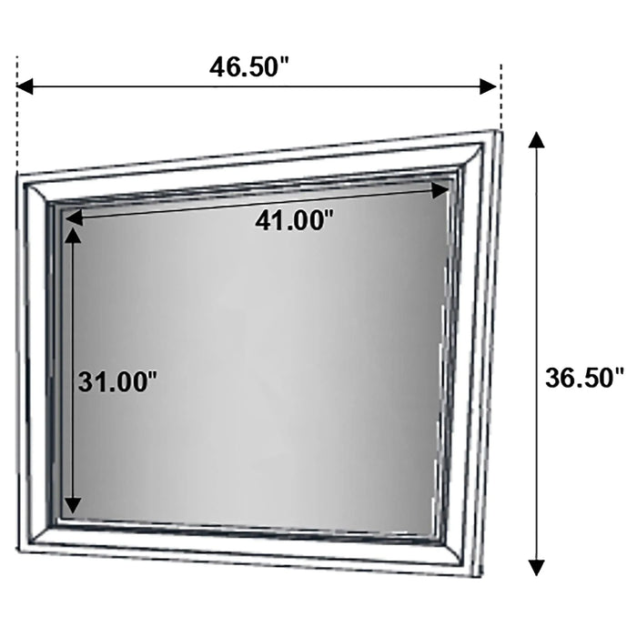 Corbin White 5-piece Queen Bedroom Set Default -DTYStore