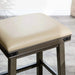 Cortez Bonded Leather Stool, 24" Counter Height or 30" Bar Height -DTYStore