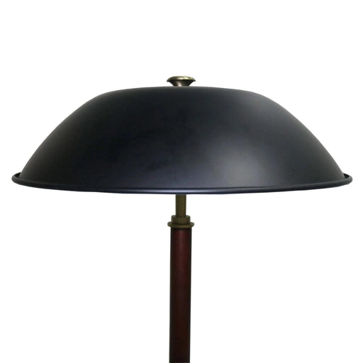 Cosmiclume Black Umbrella Shaped Table Lamp - Walnut Finish - Bronze - 110V Default -DTYStore
