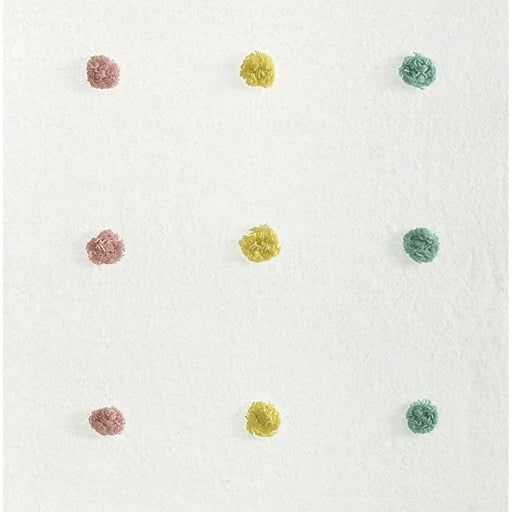 Cotton Jacquard Pom Pom Curtain Panel(Only 1 Pc Panel) Default -DTYStore