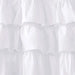 Cotton Oversized Ruffle Valance White 50x18' - DTY Store