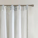 Cotton Printed Curtain Panel with Chenille Stripe and Lining 50x108'- DTY Store