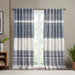 Cotton Printed Curtain Panel with Chenille detail and Lining(Only 1 Pc Panel) Default -DTYStore