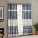 Cotton Printed Curtain Panel with Chenille detail and Lining(Only 1 Pc Panel) Default -DTYStore