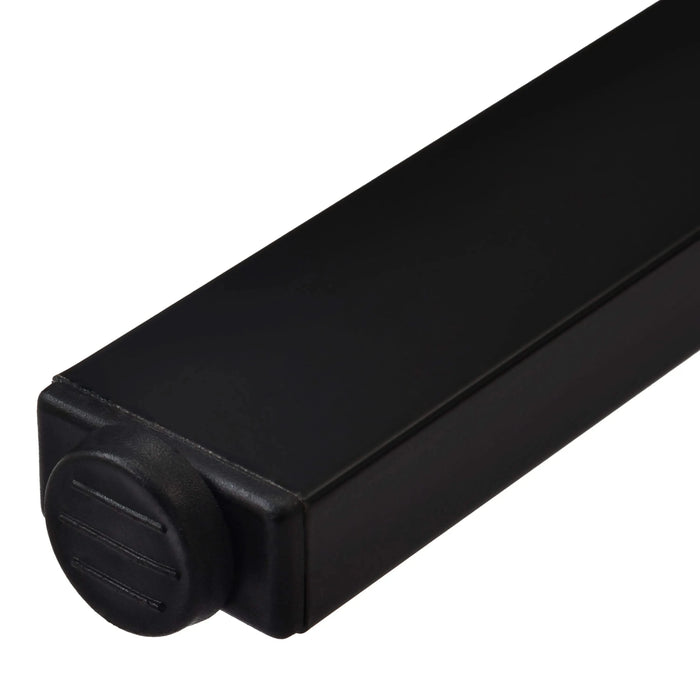 Counter Height Extra Long Dining Table Set with 3 Stools Pub Kitchen Set Side Table with Footrest,Brown Default -DTYStore