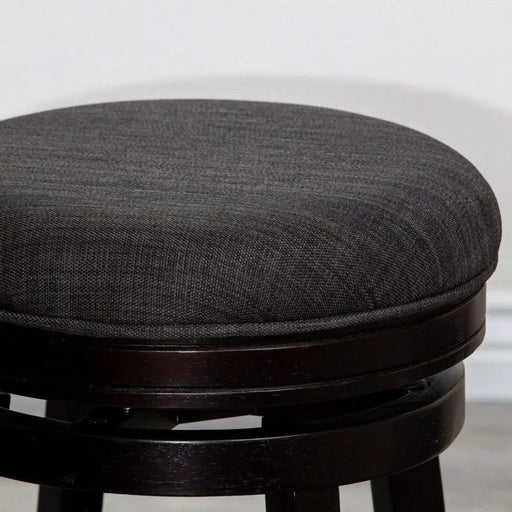 Creede Backless Fabric Swivel Stool, 24" Counter or 30” Bar Stool -DTYStore