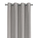Curtain Panel, 2pcs Set, 54'w X 84'l, 100% Blackout, Grommet, Living Room, Bedroom, Kitchen, Grey Thermal Insulation Polyester, Contemporary, Modern Default -DTYStore