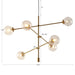 Cyrus 6-Globe Light Architectural Metal Chandelier Default -DTYStore
