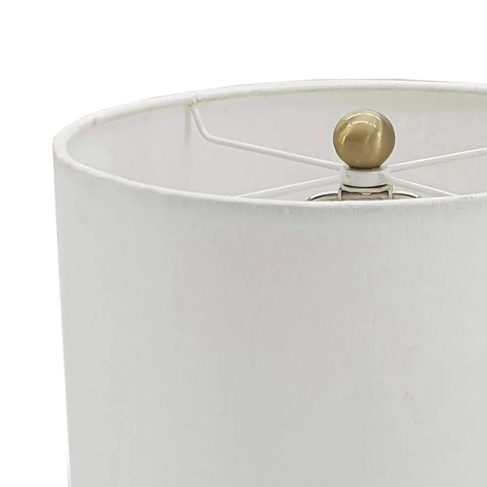 D10x34' Ipori Alabaster And Metal Buffet Lamp Default -DTYStore