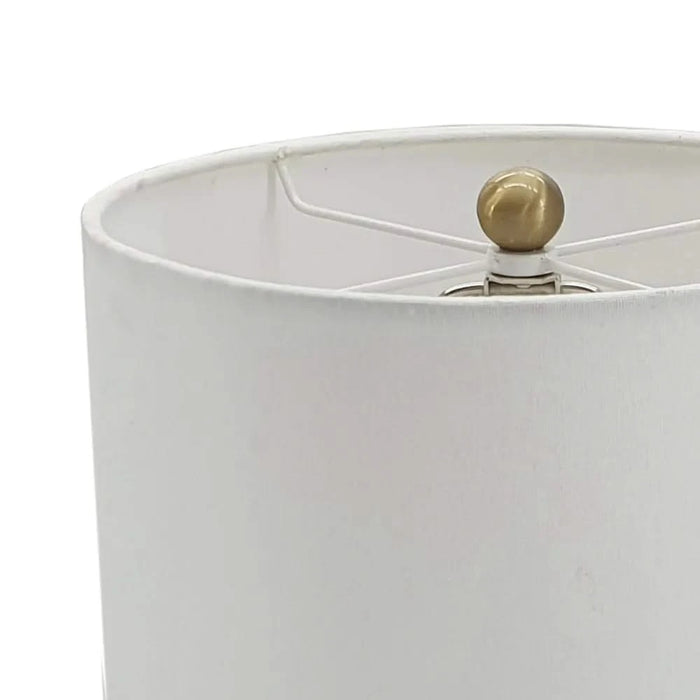 D10x34' Peraro Black Marble And Metal Buffet Lamp 1EA/CTN Default -DTYStore