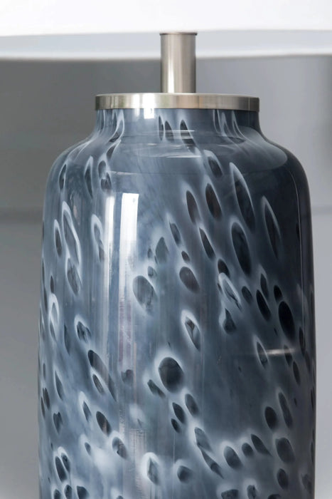 D16.9''xH28'' Ellis Glass Table Lamp Default -DTYStore