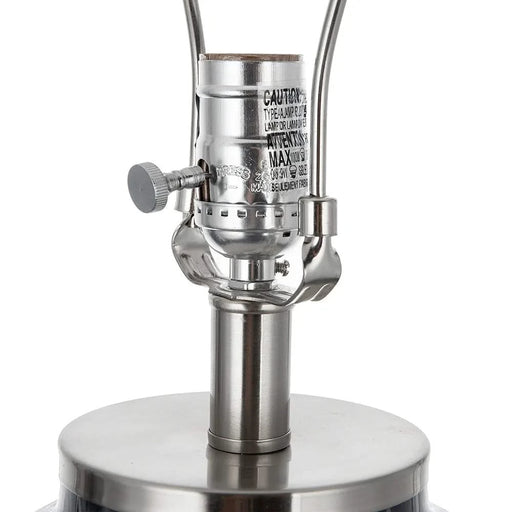 D16.9''xH28'' Ellis Glass Table Lamp Default -DTYStore