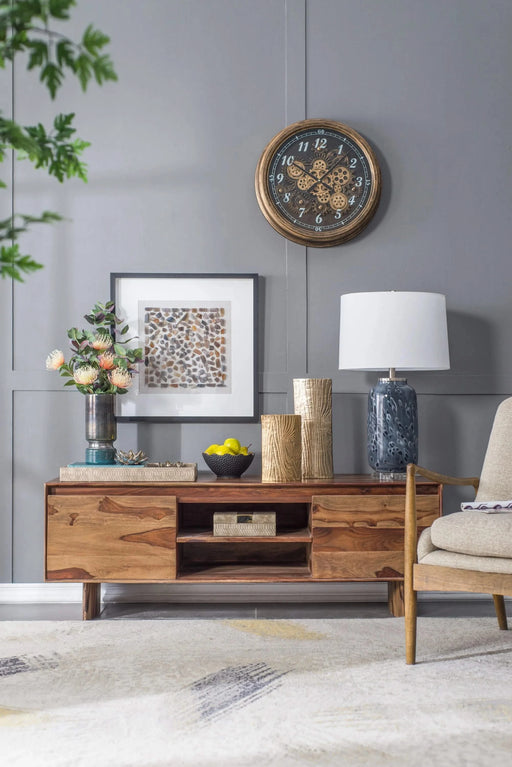 D16.9''xH28'' Ellis Glass Table Lamp Default -DTYStore