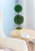 D7x22'H Two-Tiered Faux Boxwood Sphere Topiary in Cream Pot Default -DTYStore