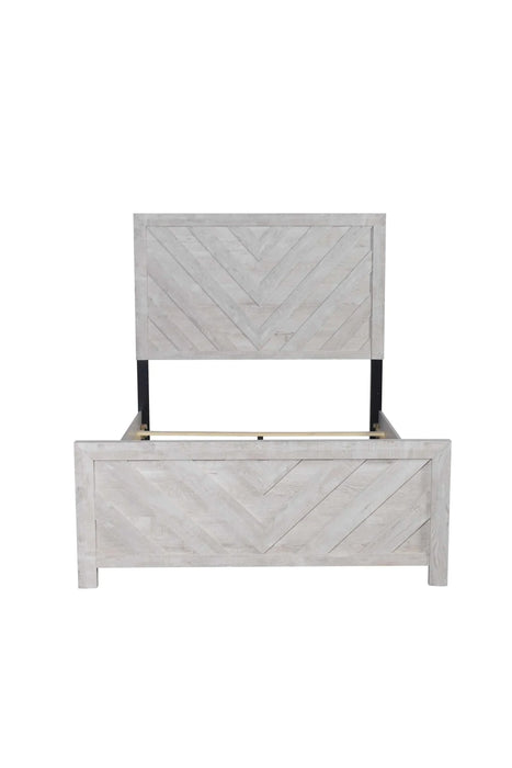 DENVER Full 4PC Modern Style Storage Bedroom Set Made with Wood in Natural Default -DTYStore