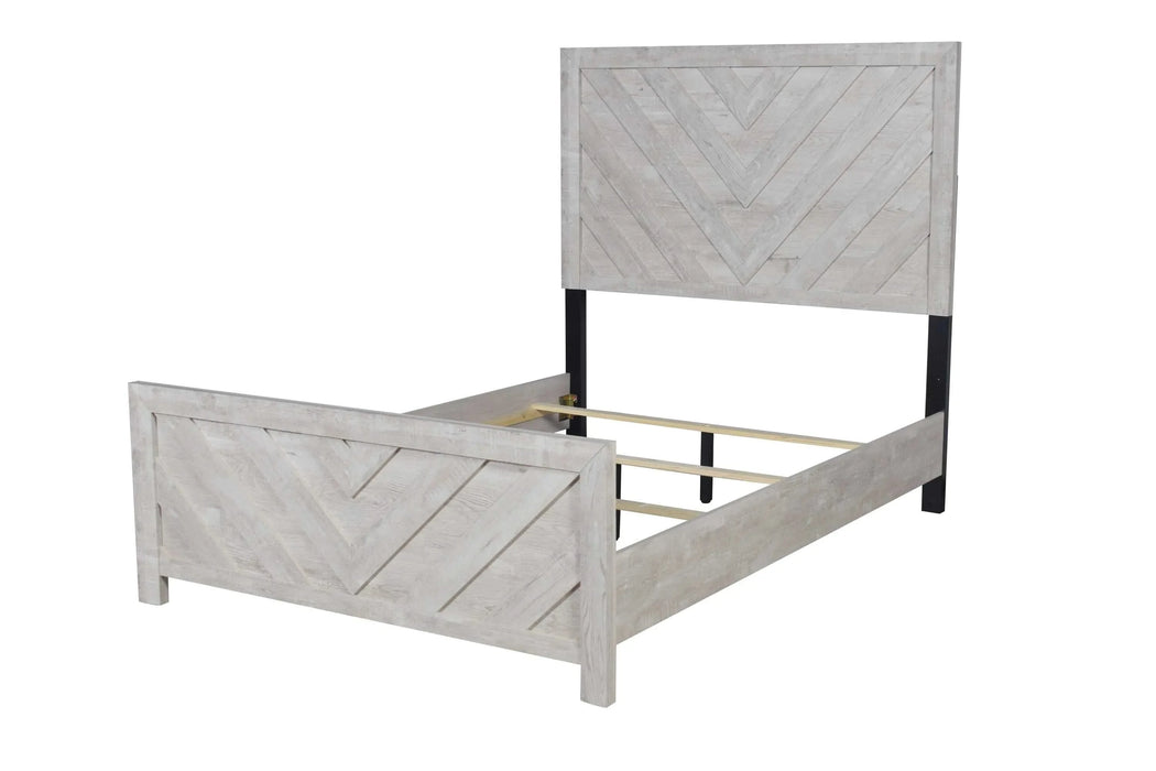 DENVER Full 4PC Modern Style Storage Bedroom Set Made with Wood in Natural (CA INVENTORY) Default -DTYStore