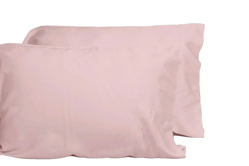 DTY Bedding® Premium 100% Bamboo Viscose 2-Piece Pillowcase set Queen Pale Rose -DTYStore