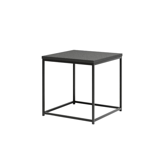 DTY Signature Hugo Steel Frame Side Table with Granite Top -DTYStore