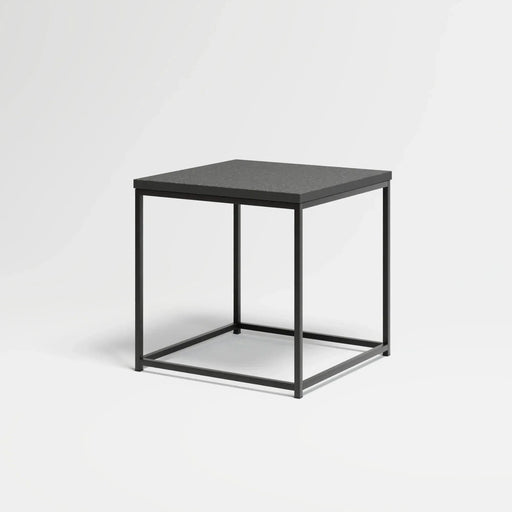 DTY Signature Hugo Steel Frame Side Table with Granite Top -DTYStore