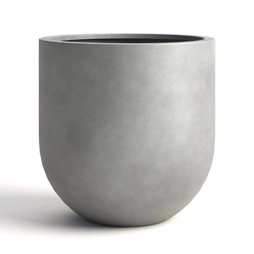 DTY Signature Mount Antero 1-piece Fiberstone Bullet Planter Large White -DTYStore