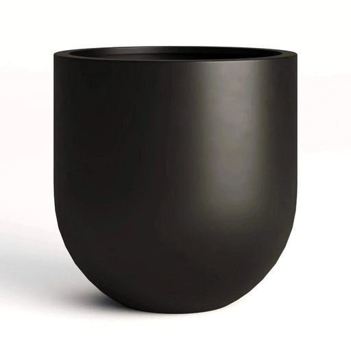 DTY Signature Mount Antero 1-piece Fiberstone Bullet Planter Large Black -DTYStore