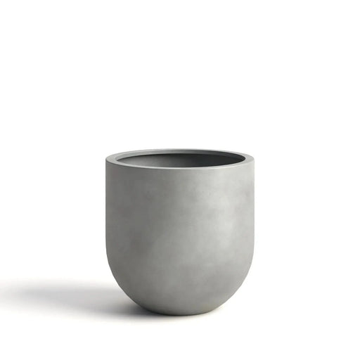 DTY Signature Mount Antero 1-piece Fiberstone Bullet Planter Small Gray -DTYStore