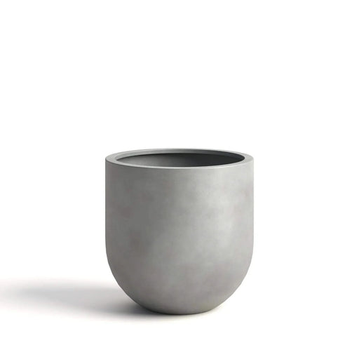 DTY Signature Mount Antero 1-piece Fiberstone Bullet Planter Small Gray -DTYStore