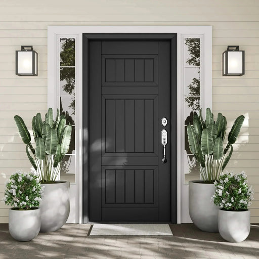 DTY Signature Mount Antero 1-piece Fiberstone Bullet Planter Large Black -DTYStore