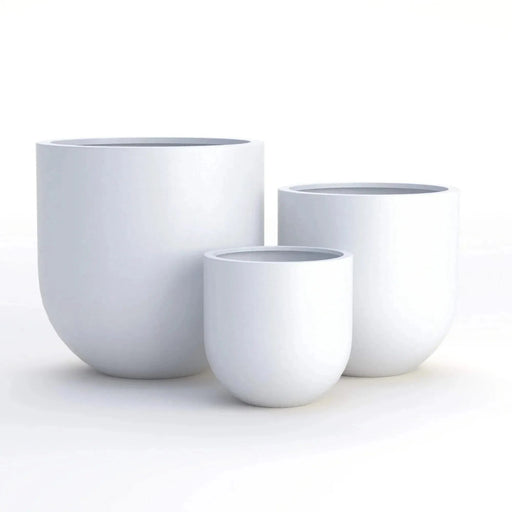 DTY Signature Mount Antero 1-piece Fiberstone Bullet Planter Large Black -DTYStore