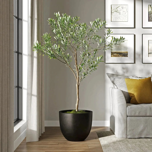 DTY Signature Mount Belford 1-piece Fiberstone Planter -DTYStore