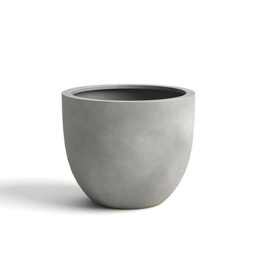 DTY Signature Mount Belford 1-piece Fiberstone Planter Medium Gray -DTYStore