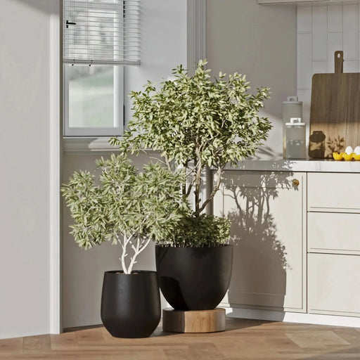 DTY Signature Mount Belford 1-piece Fiberstone Planter -DTYStore