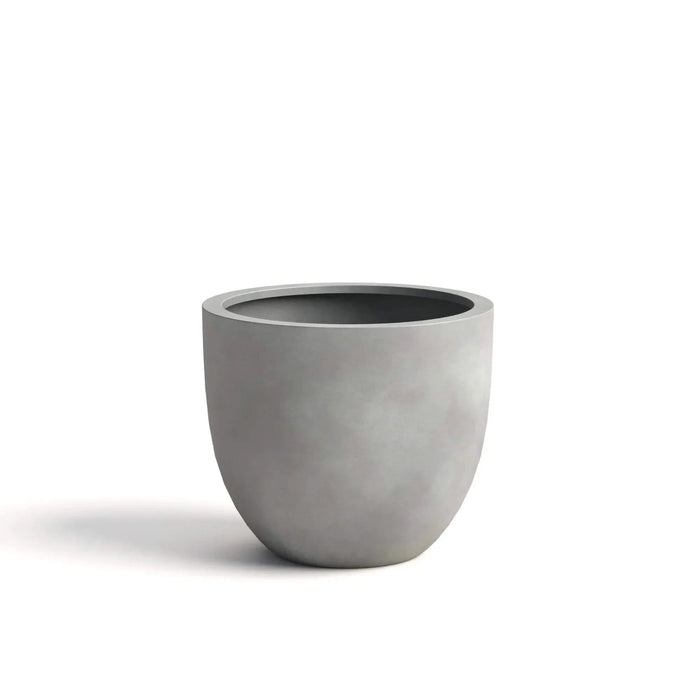 DTY Signature Mount Belford 1-piece Fiberstone Planter Small Gray -DTYStore